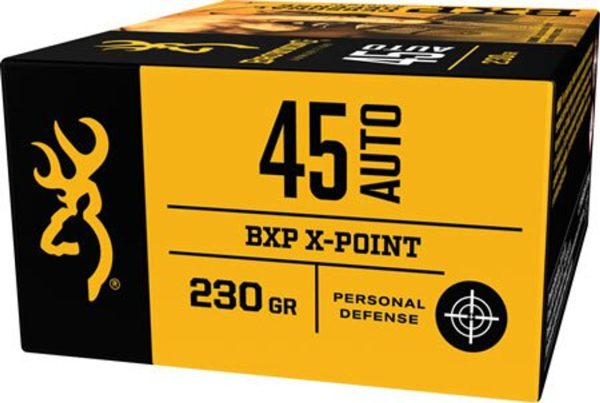 Browning BXP X-Point 45 ACP 230gr, HP 20rd Box - Image 2