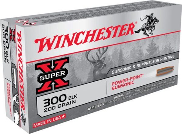 Winchester Super-X 300 AAC Blackout 200gr, EXPHP, 20rd Box