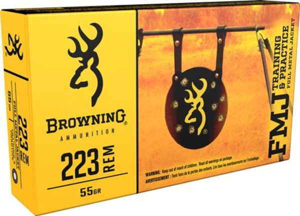 Browning BPT Performance 223 Rem/5.56 NATO 55g,r Full Metal Jacket, 20rd Box