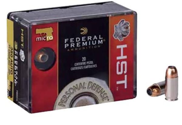 Federal HST.380 ACP, 99 Gr, JHP, 20rd Box