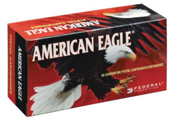 Federal American Eagle .380 ACP, 95 Gr, Metal Case, 50rd Box