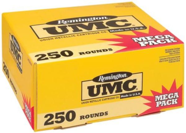 Remington UMC 40SW 180 MC 250rd Box