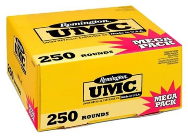 Remington UMC .380 ACP 95gr, Metal Case 250rd Box