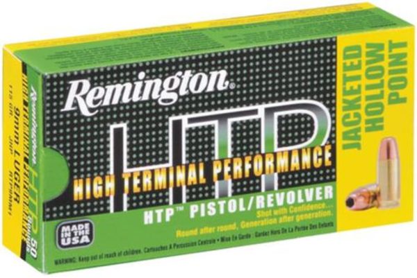 Remington HTP 357 Magnum 110gr, Semi Jacketed Hollow Point 50rd Box