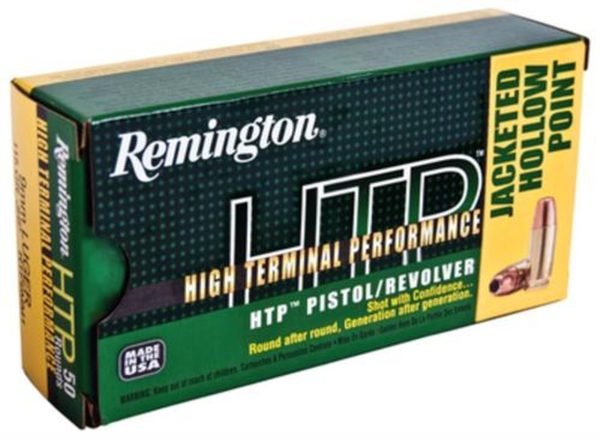 Remington HTP 357 Magnum 180gr, Semi Jacketed Hollow Point 50rd Box