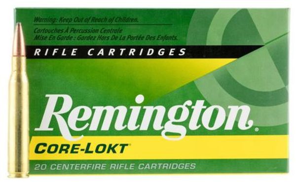 Remington Core-Lokt 6.5 Creedmoor 140gr, Pointed Soft Point 20rd Box