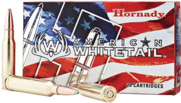 Hornady American Whitetail, .308 Win, Soft Point, 165gr, 20rd Box