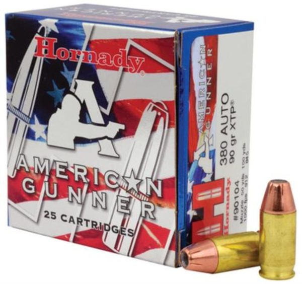 Hornady American Gunner 9mm + P 124gr, XTP, 25rd Box