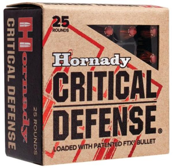 Hornady CRITDEF 357 Mag 125Gr. 25rd Box