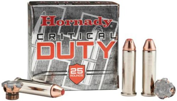 Hornady Critical Duty, .357 Mag, 135 Gr, Hollow Point Polymer Tip, 25rd Box