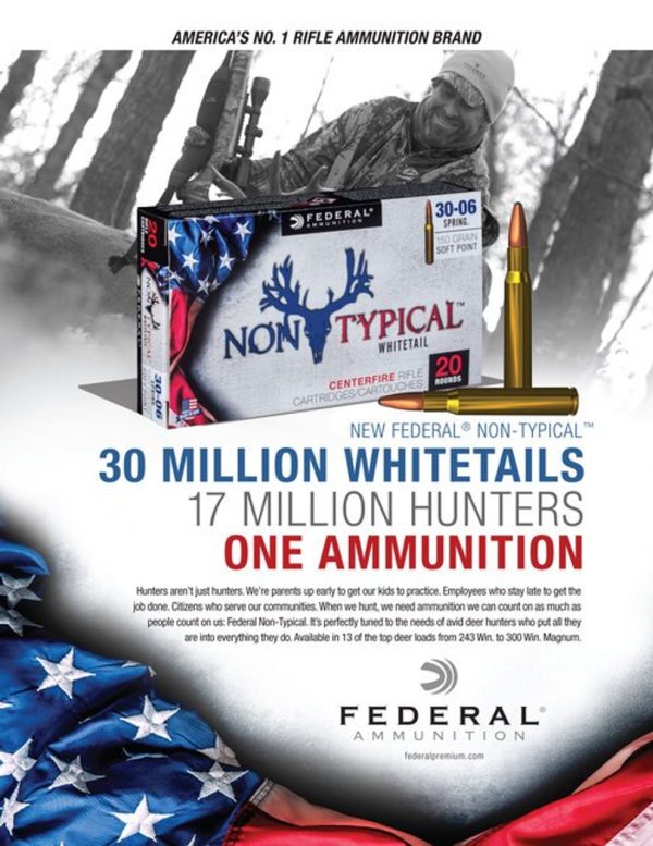 Federal Non-Typical 308 Win/7.62mm 150gr, Soft Point, 20rd Box - Image 2