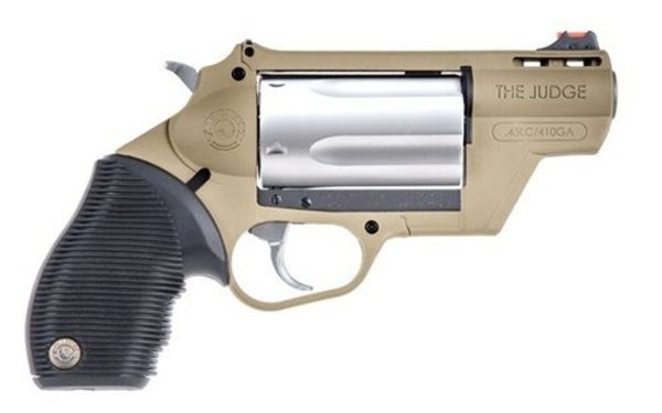 Taurus Public Defender Polymer, .410/.45 Colt, 2", Flat Dark Earth