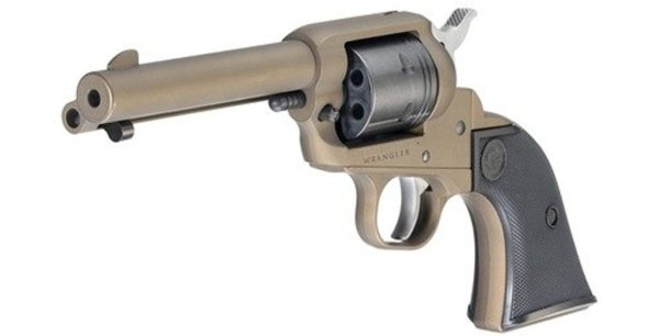 Ruger Wrangler, .22 LR, 4.62" Barrel, 6rd, Burnt Bronze - Image 4