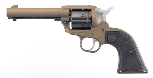 Ruger Wrangler, .22 LR, 4.62" Barrel, 6rd, Burnt Bronze - Image 5