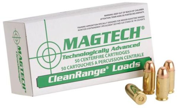 Magtech Clean Range 380 ACP Encapsulated Bullet 95gr, 50Box/20Case