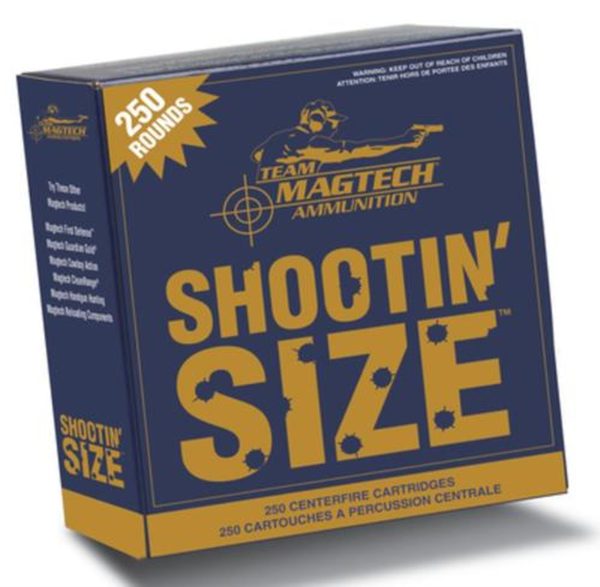 Magtech Shootin'' Size 357 Magnum 158gr, Semi-Jacketed Soft Point Flat 250rd Box