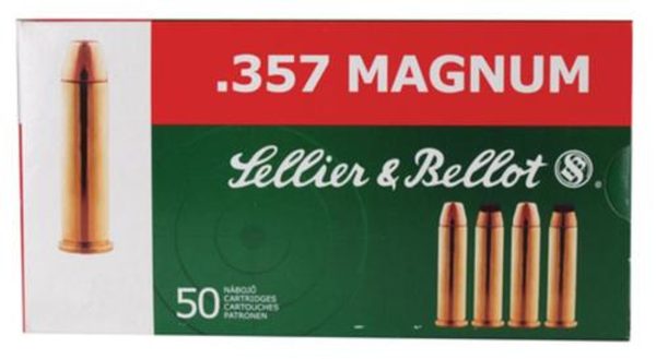 Sellier and Bellot 357 Magnum 158 SP 50Rd/Box