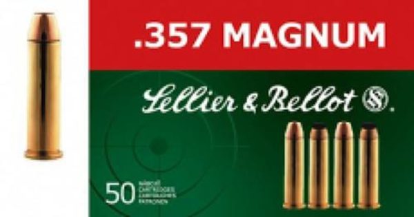 Sellier and Bellot 357 Magnum 158 LFN 50Rd/Box