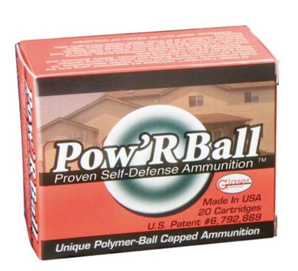 Cor-Bon Glaser .40 SW Powrball 135 Gr, 20rd Box