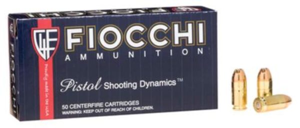 Fiocchi Shooting Dynamics 380 ACP, 90gr, JHP, 50rd Box