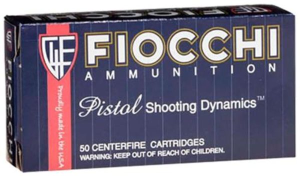 Fiocchi Shooting Dynamics 357 Magnum 148gr, Jacketed Hollow Point 50rd Box