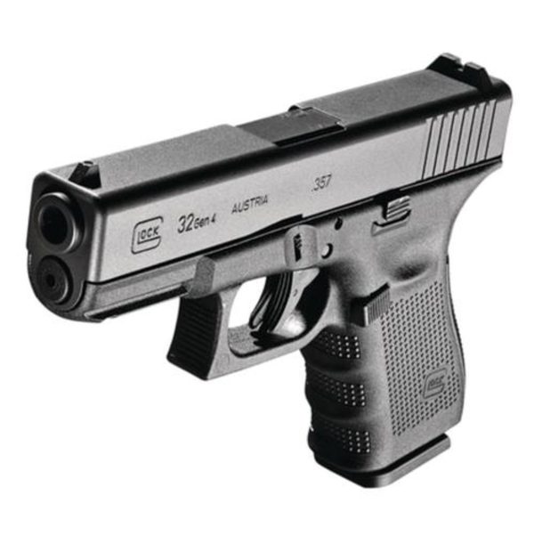 Glock G32 Gen4 .357 Sig, 4", Black, Fixed Sights, 13rd Mag