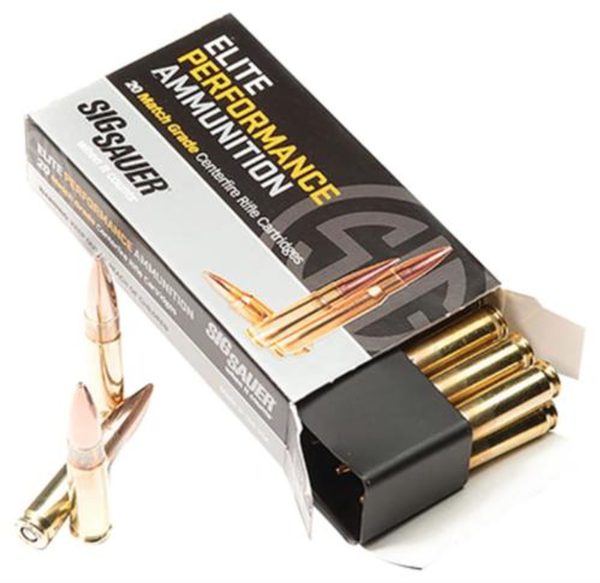 Sig 223 Rem 77gr Elite Match Grade OTM, 20rd Box