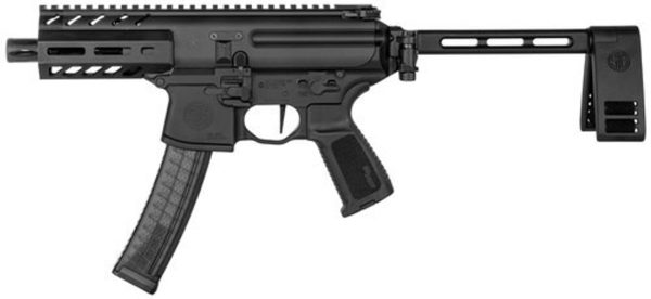 Sig Sauer MPX K Pistol 9mm, 4.5" Barrel, Folding Brace, Black, 35rd - Image 2