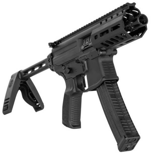 Sig Sauer MPX K Pistol 9mm, 4.5" Barrel, Folding Brace, Black, 35rd - Image 3