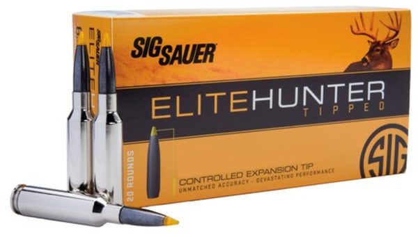 Sig Elite Tipped Hunting, 6.5 Creedmoor, 130gr, Ballistic Tip, 20rd Box