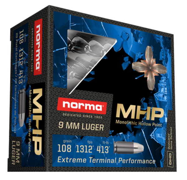 Norma Self Defense .45 Auto SafeGuard 230 GR Jacketed Hollow Point 50 Rd Box