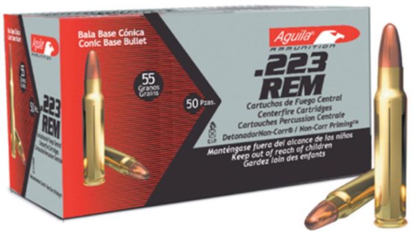 Aguila .223 Remington 55 gr, FMJ, 50rd Box - Image 2