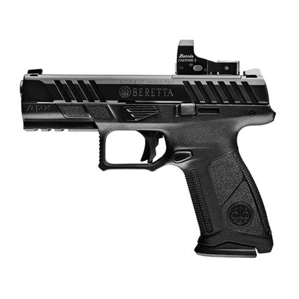 Beretta APX A1 FS 9mm, 4.25" Barrel, Black, Burris Fastfire 3 Red Dot Sight, 17rd