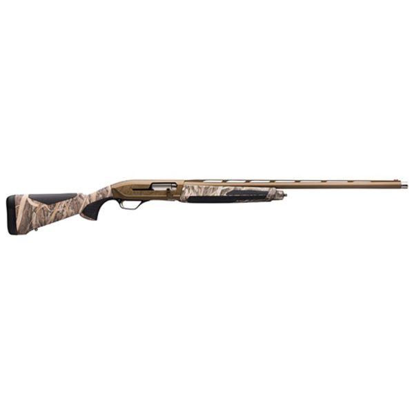 Browning Maxus II Wicked Wing12 Ga, 28" Barrel, 3.5" Chamber, Burnt Bronze, Mossy Oak Shadow Grass Habitat Stock, 4rd