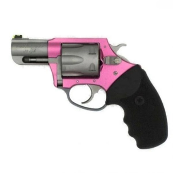 Charter Arms Rosie .38 Special, 2.2" Barrel, Rubber Grip, Stainless/Pink, 6rd