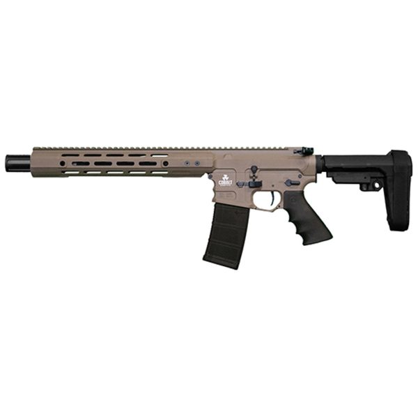 Cobalt Kinetics BAMF Pro .223 Wylde, 12.5" Barrel, Linear Comp, Flat Dark Earth, No Brace, 30rd