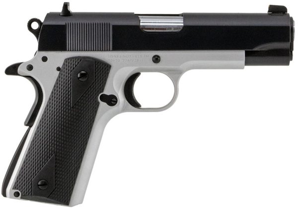 Tisas 1911 Aviator Carry 45 ACP, 4.25" Barrel, Black Cerakote, 7rd