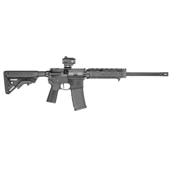 Smith & Wesson Volunteer XV 5.56mm, 16" Barrel, Black, BCM M-LOK Handguard, Adjustable B5 Bravo Stock, Crimson Trace Red Dot, 30rd