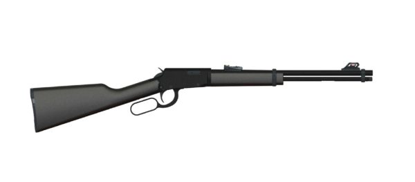 Rossi RL22, Lever Action, 22 LR, 18" Barrel, Blued, Synthetic Stock, Adjustable Sights, 15Rd