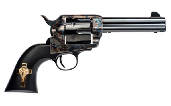 Cimarron Holy Smoker 45 Colt, 4 3/4" Barrel, Cross PW, 6rd