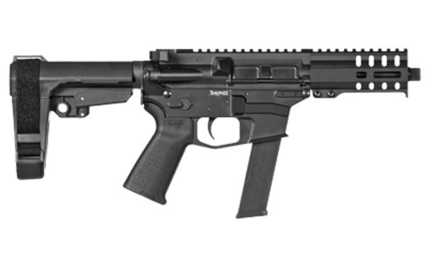 CMMG Banshee 300 40 S&W, 5" Barrel, Graphite Black, RipBrace Brace, M-Lok RML4 Handguard, Magpul MOE Grip, 22rd