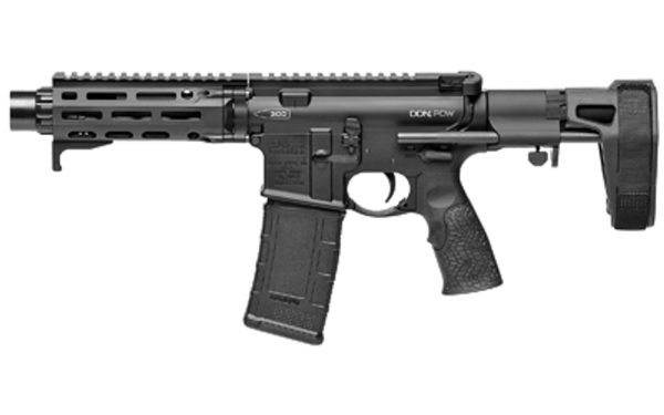 Daniel Defense DDM4 PDW 300 Blackout, 7" Threaded Barrel, Black, 30rd