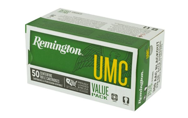 Remington UMC 300 Blackout, 220gr, Open Tip Flat Base, 50rd Box - Image 3