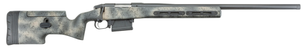 Bergara Premier Ridgeback 28 Nosler, 26" Threaded Barrel, Woodland Camo, Grayboe Adjustable Cheek Stock, 5rd