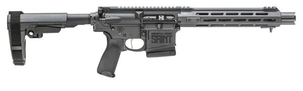 *D* Springfield SAINT Victor Pistol .308 Win, 10.3" Barrel, SBA3, Blast Break, Black, 10rd