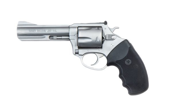 Charter Arms Professional VI 357 Magnum, 4.2" Barrel, Stainless Steel, Black Grip, 6rd - Image 2