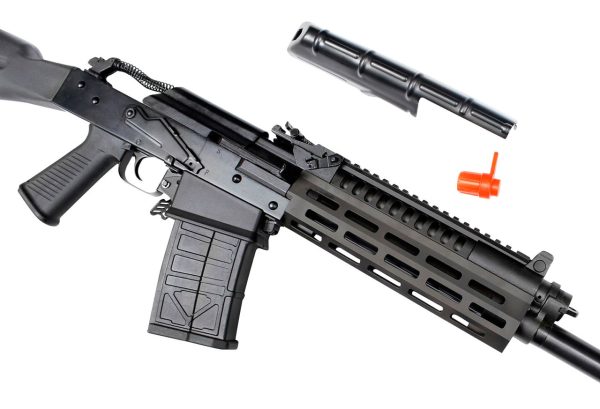 JTS M12AK T1 Black 12 Ga, 18.7" Barrel, 3", Black, Fixed Stock M-Lok Rail, 5rd - Image 3