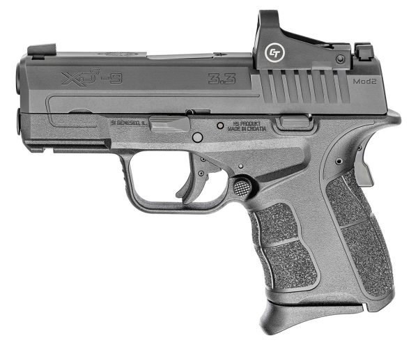 Springfield XDS MOD2 OSP W/Red Dott, 9mm, 3.3" Barrel, 1-7Rd, 1-9Rd Mags - Image 2