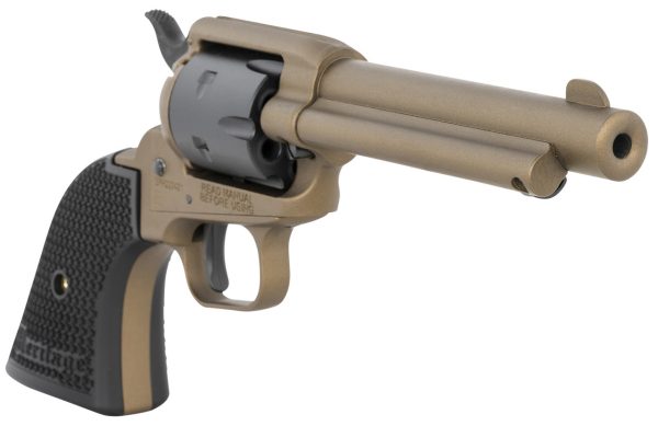 Heritage Rough Rider, 22 LR, 4.75" Barrel, Burnt Bronze, Polymer Grips, Fixed Sights, 6rd - Image 3