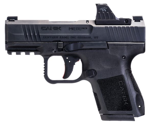 Canik METE MC9 9mm, 3.18" Barrel, Black, MeCanik MO1 Red Dot, 15rd - Image 2